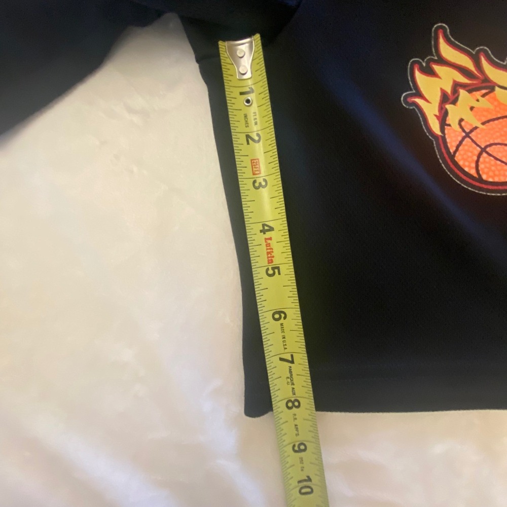 Nike Jordan Patch Pack Kids Shorts XL 13-15 yr old Black Basketball Flame - Picture 8 of 8